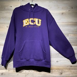 ECU East Carolina Pirates Hoodie JanSport Size Large Unisex Purple Sweatshirt